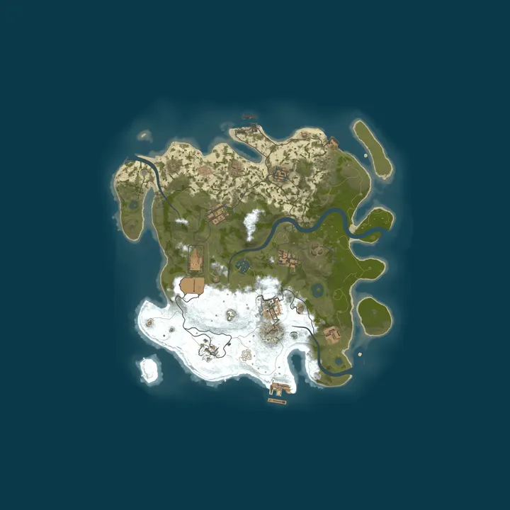 Map of Rust Server by MOTTE [GER][PVE]