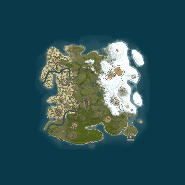 Map of [GER] Grenzgebiet | Solo/Duo | x1,5 | Beginner Friendly