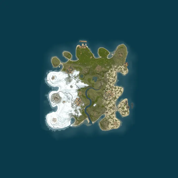 Map of ROSERVER.IO | 2X Vanilla+ | Solo/Duo/Trio/Quad | FRIDAY WIPE