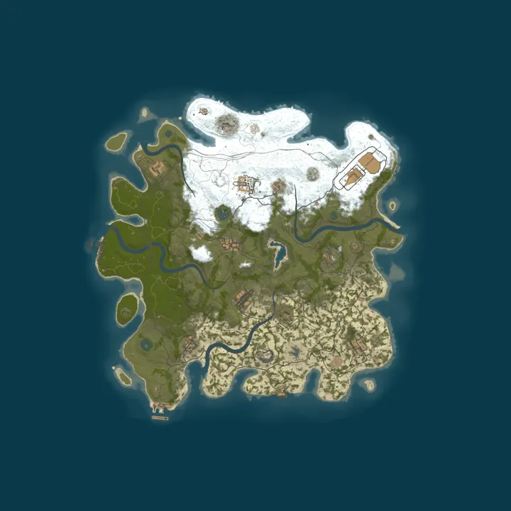 Map of Kackspacken Server