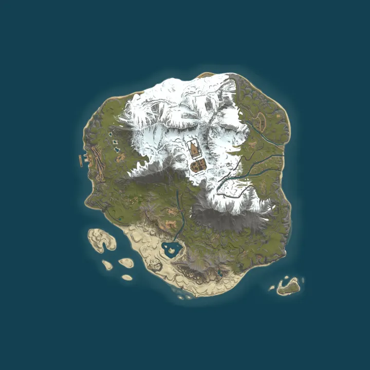 Map of My Untitled Rust Server