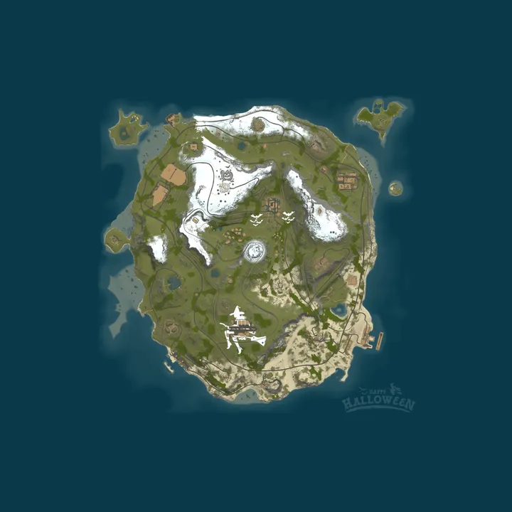 Map of (US) Guts & Glory | PvE & PvP | X3 | CHILL | EVENTS